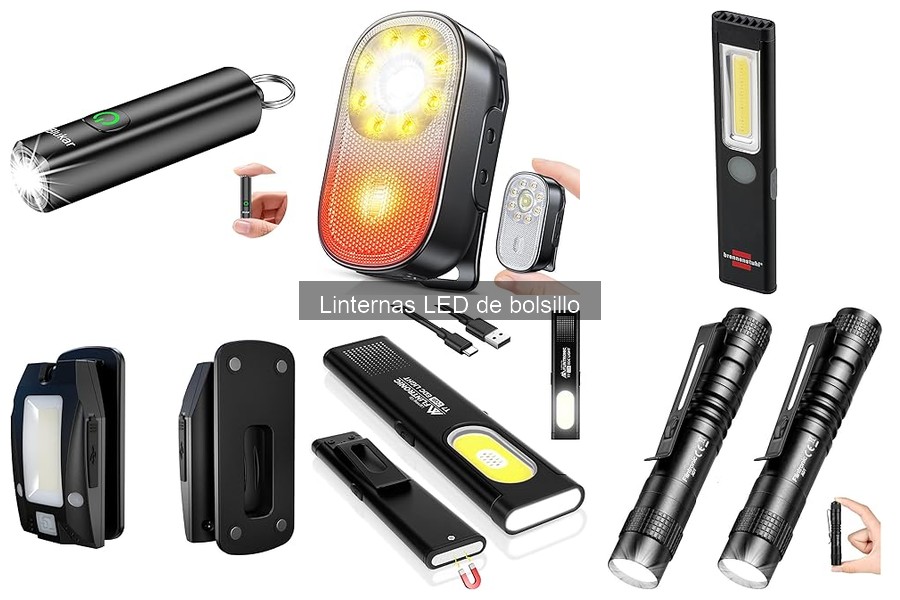 Comparativa de Linternas LED de Bolsillo: Mejores Marcas y Modelos