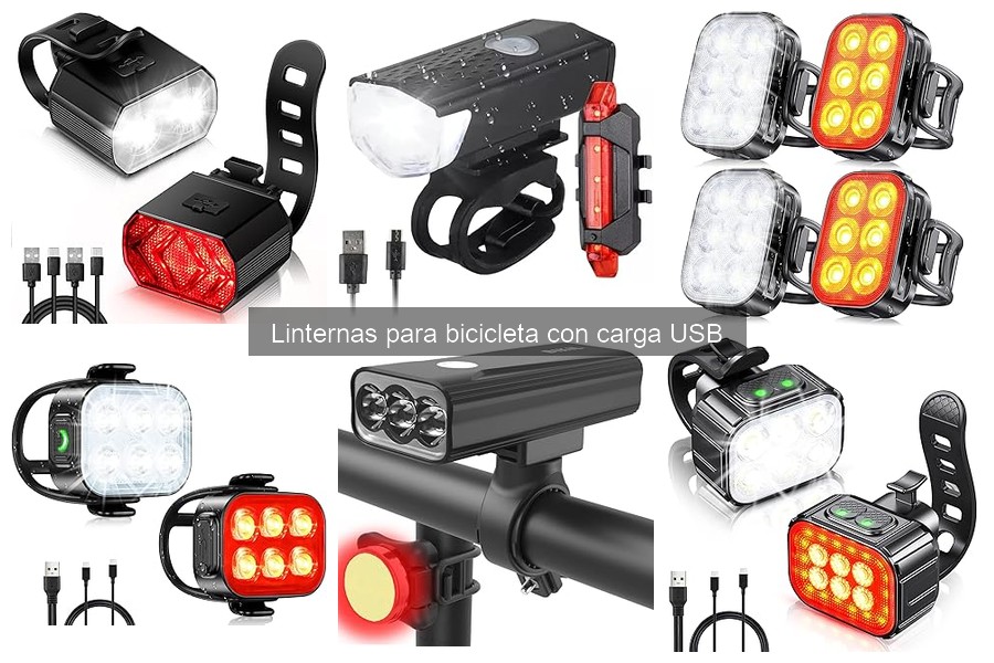 Comparativa de Linternas para Bicicleta con Carga USB