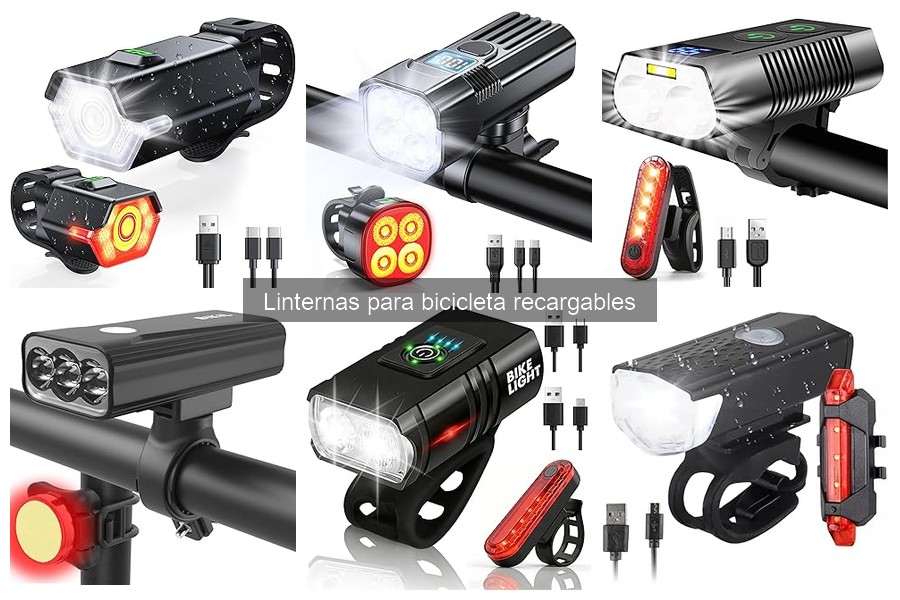 Comparativa de Linternas Recargables para Bicicleta