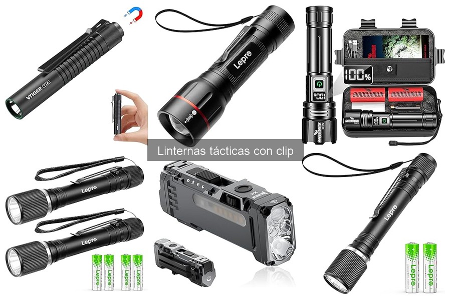 Comparativa de Linternas Tácticas con Clip: Mejores Marcas