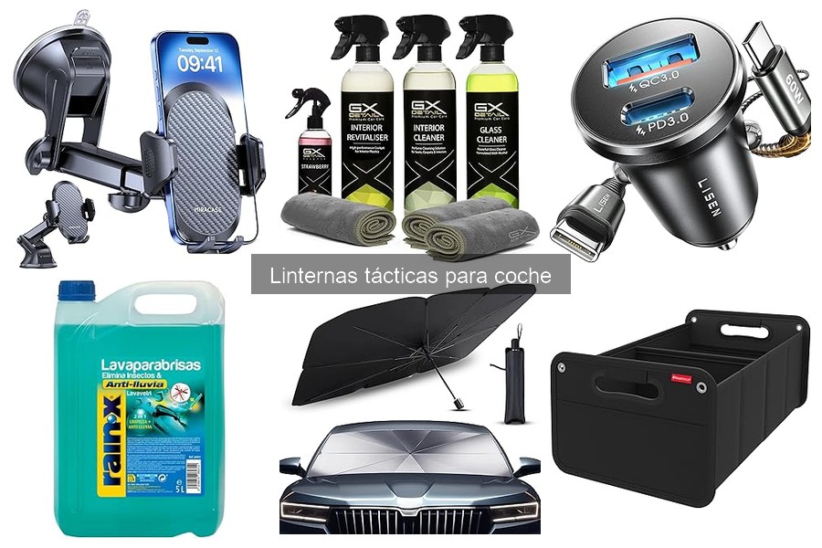 Comparativa de linternas tácticas para coche: mejores marcas