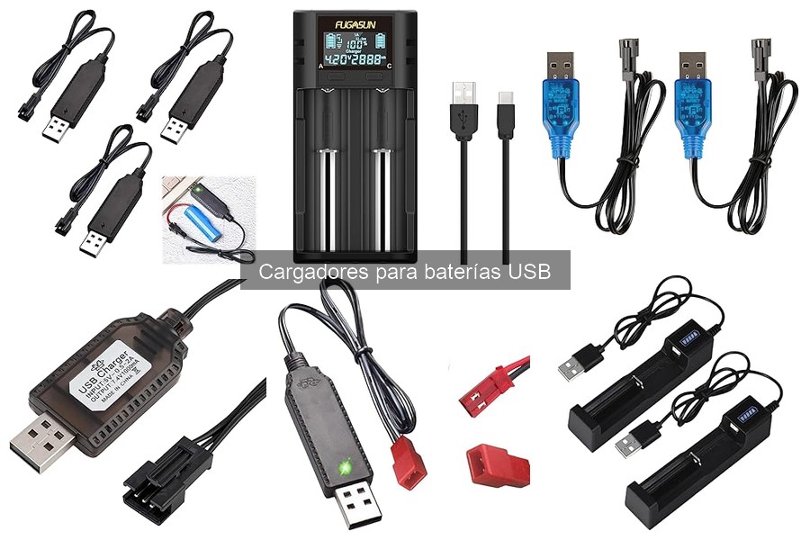 Comparativa de los Mejores Cargadores USB para Baterías