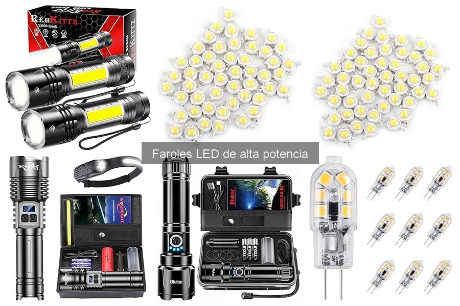 Comparativa de los Mejores Faroles LED de Alta Potencia