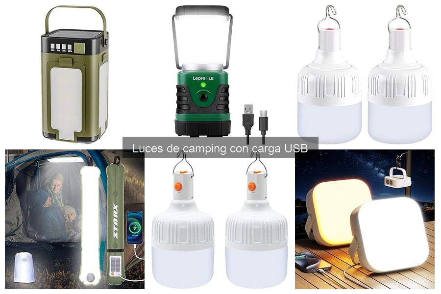 Comparativa de luces de camping USB: Ledeak vs Blukar