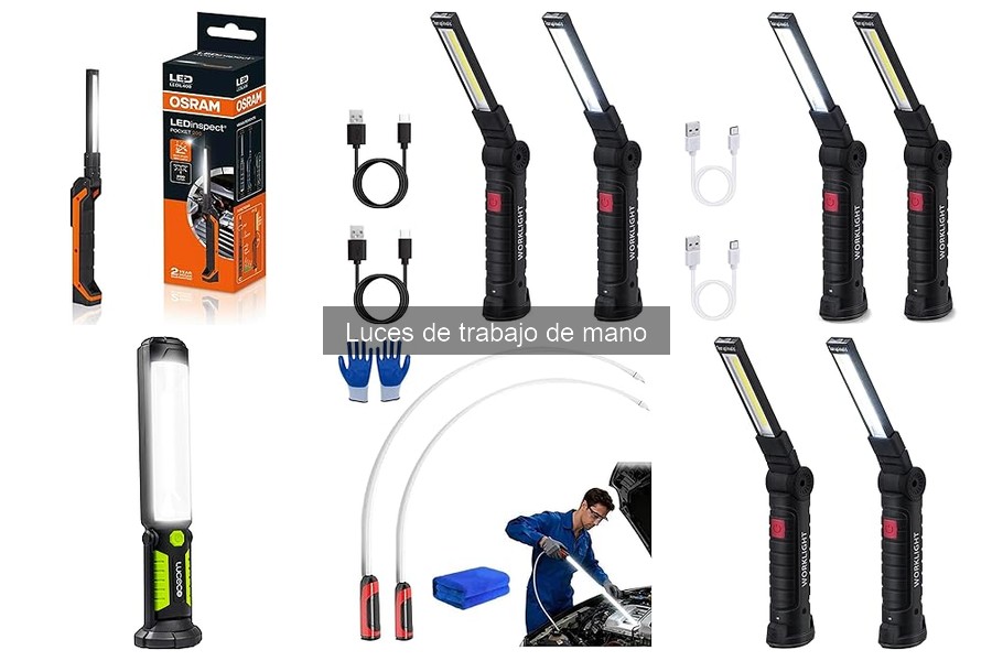 Comparativa de Luces de Trabajo de Mano: Loviver vs Luceco