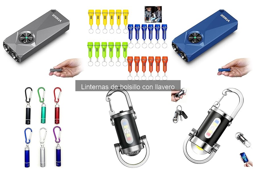 Comparativa de marcas de linternas de bolsillo con llavero