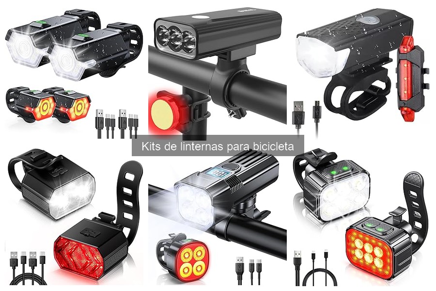 Comparativa de precios de kits de linternas para bicicleta