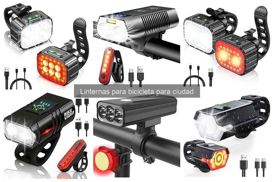 Comparativa de precios de linternas para bicicleta