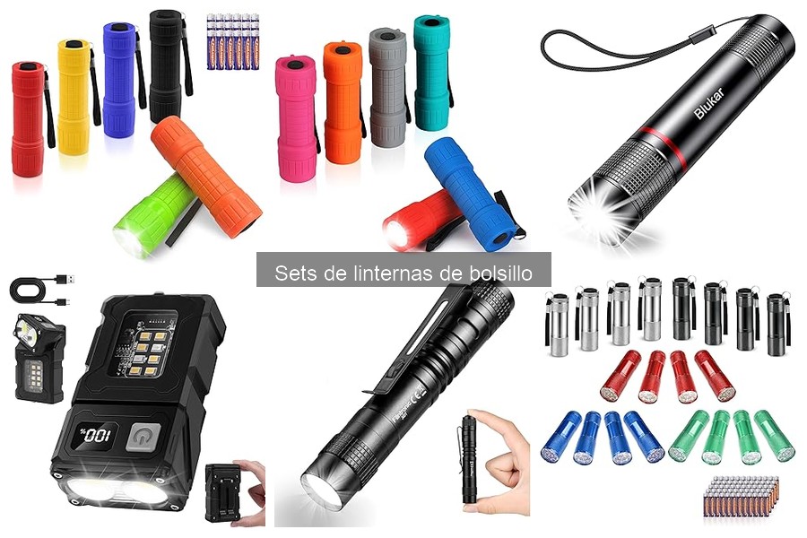 Comparativa de Sets de Linternas de Bolsillo 2023