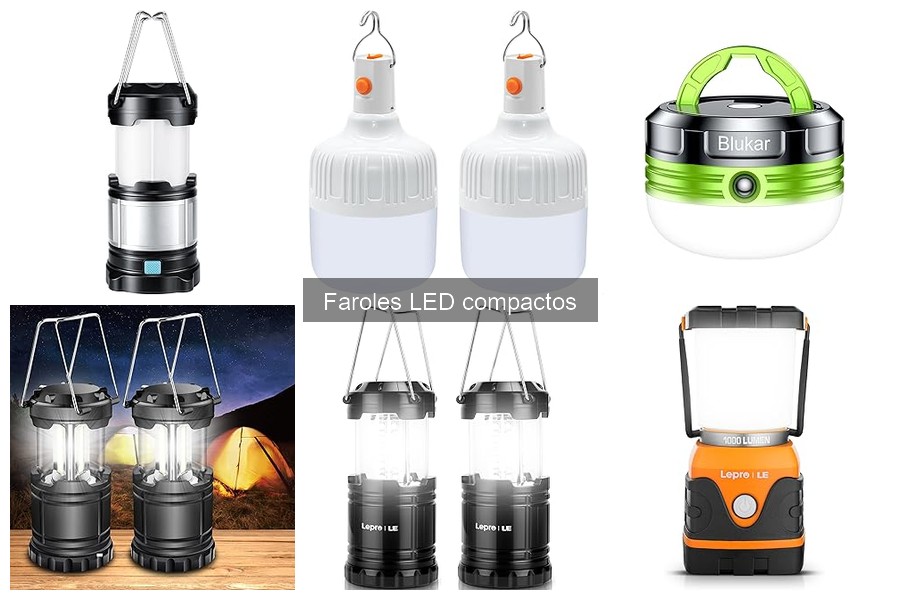 Comparativa: Faroles LED Compactos vs Faroles de Gas