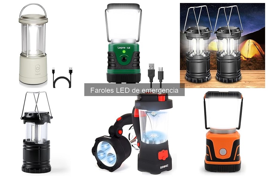 Comparativa: Faroles LED de emergencia vs. tradicionales