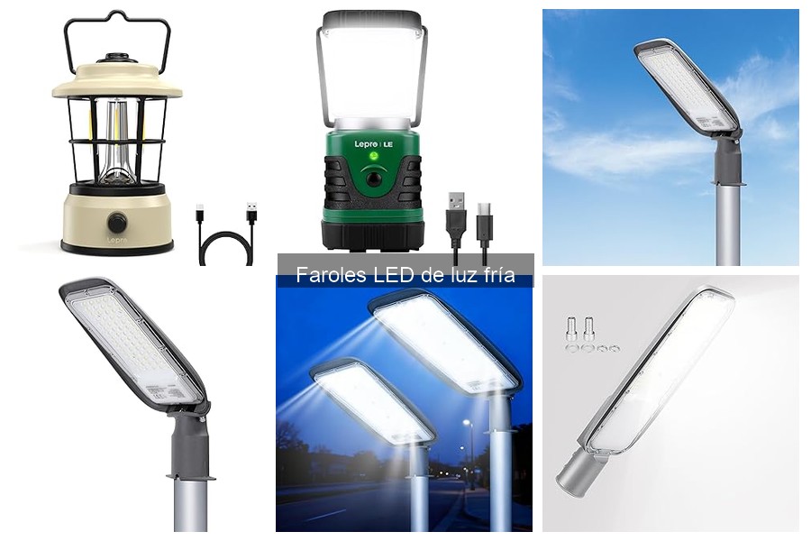 Comparativa: Faroles LED de luz fría vs. Halógenos