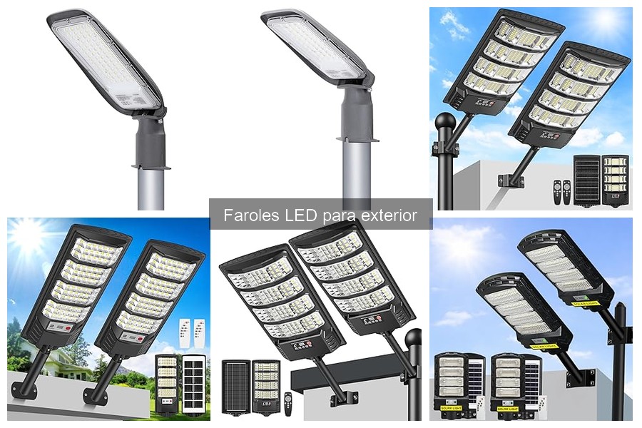 Comparativa: Faroles LED Solares vs Eléctricos para Exterior