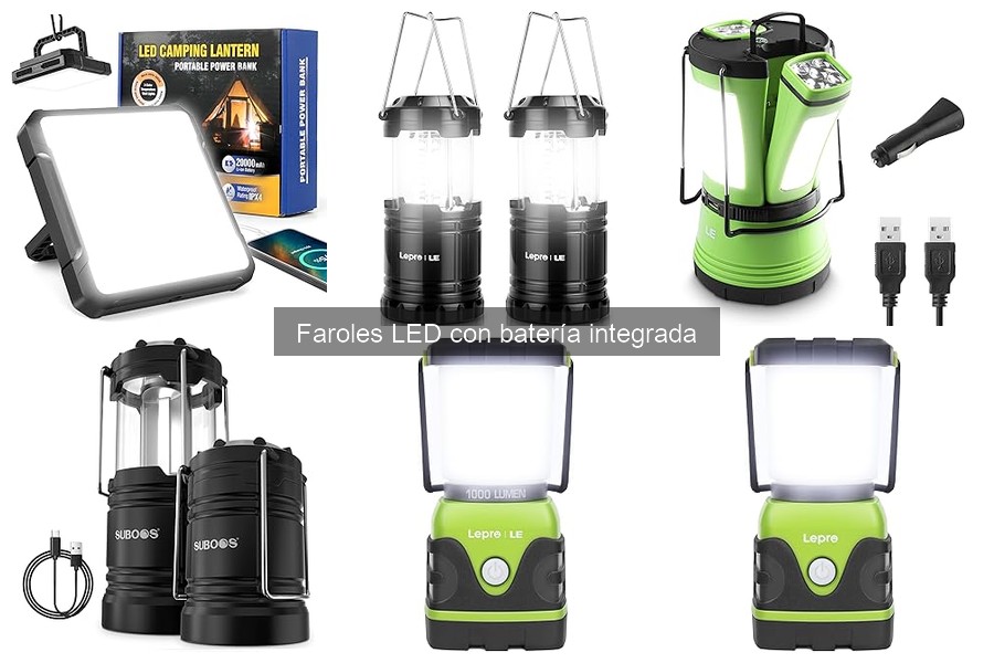 Comparativa: Faroles LED vs Tradicionales para Camping