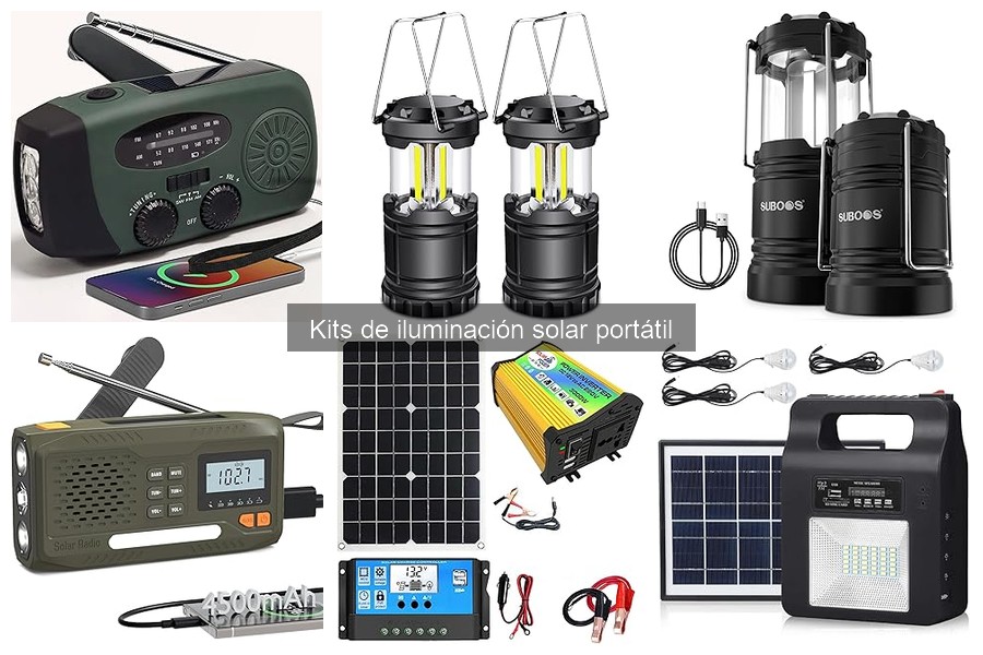 Comparativa: Iluminación Solar Portátil vs. Tradicional