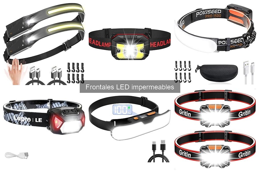 Comparativa: Linternas Frontales LED Impermeables vs Normales