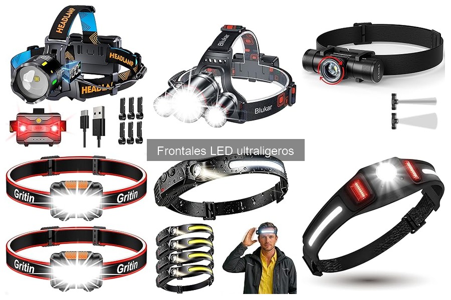 Comparativa: Linternas Frontales LED Ultraligeras vs Tradicionales