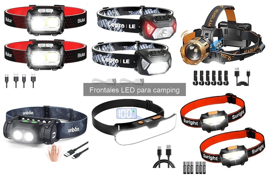 Comparativa: Linternas Frontales LED vs. Linternas de Mano para Camping