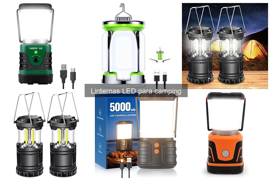 Comparativa: Linternas LED vs Otras Fuentes de Luz para Camping