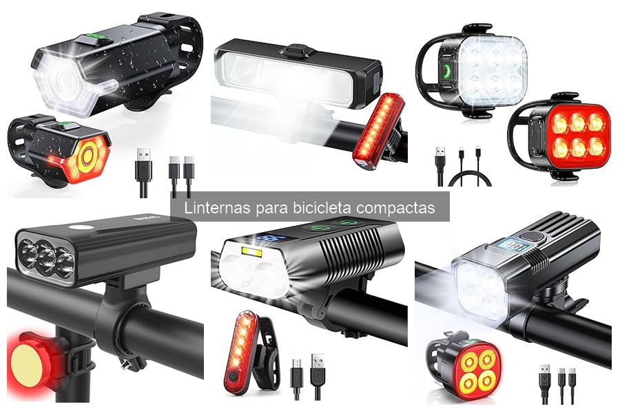 Comparativa: Linternas para bicicleta compactas vs. normales