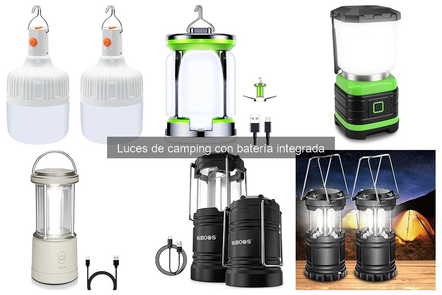 Comparativa: Luces de Camping con Batería vs Pilas Tradicionales