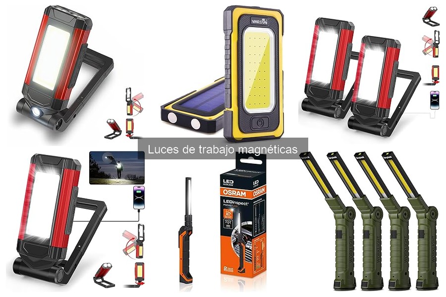 Comparativa: Luces de Trabajo Magnéticas vs Tradicionales