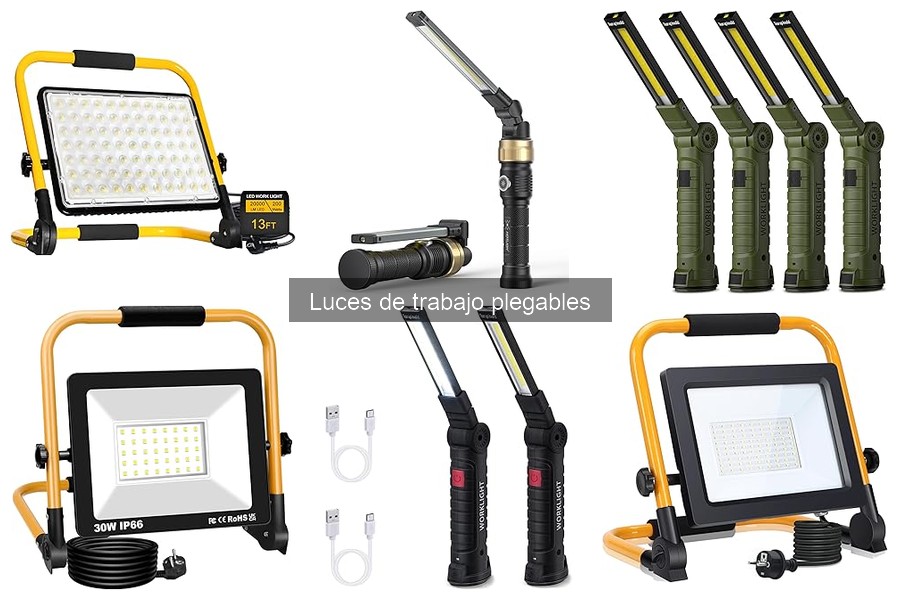 Comparativa: Luces de Trabajo Plegables vs Fijas