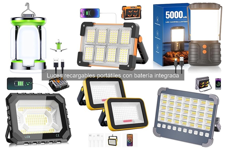 Comparativa: Luces LED vs. Luces Recargables Convencionales