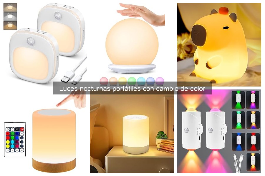 Comparativa: Luces Nocturnas Portátiles vs. LED Tradicionales