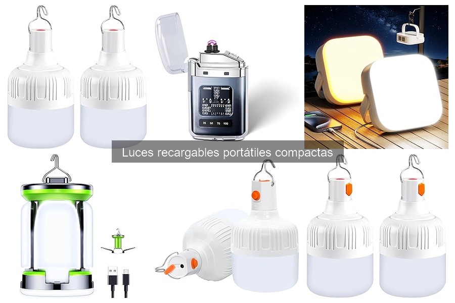 Comparativa: Luces Recargables Portátiles vs. Tradicionales