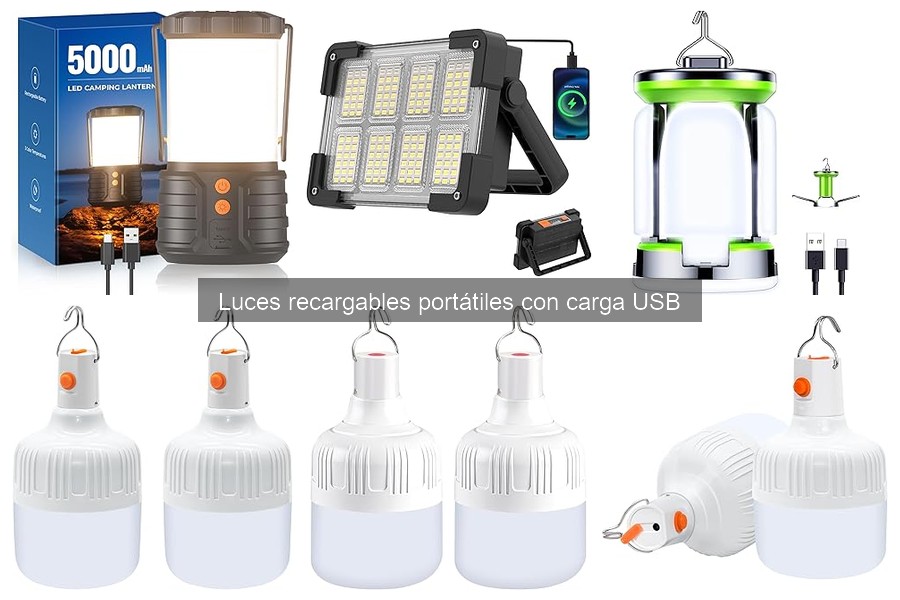 Comparativa: Luces Recargables vs Desechables para Camping
