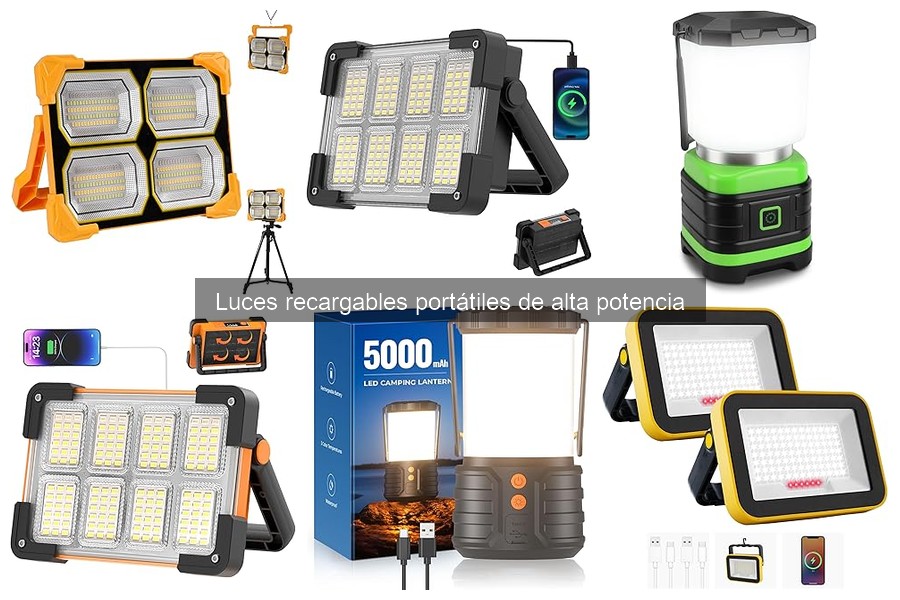 Comparativa: Luces Recargables vs. Luces Desechables