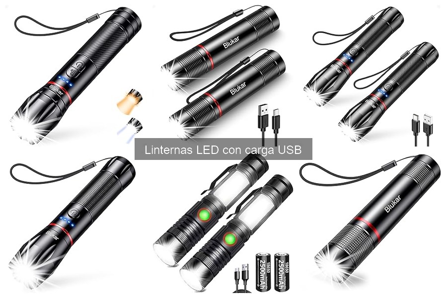 Comparativa: Mejores Linternas LED con Carga USB 2023