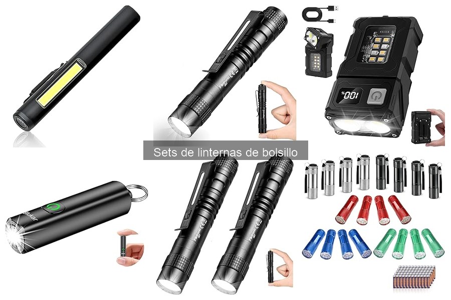 Comparativa: Sets de linternas de bolsillo vs faros frontales