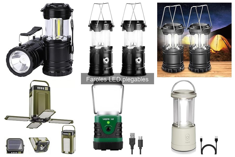 Comprar Faroles LED Plegables al Mejor Precio: Ofertas 2023
