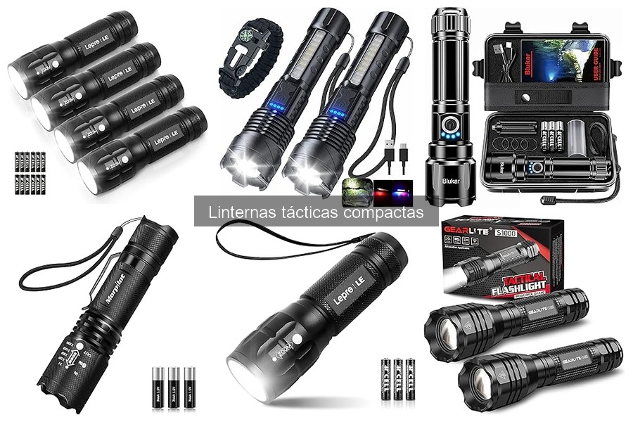 Consejos de seguridad para usar linternas tácticas compactas
