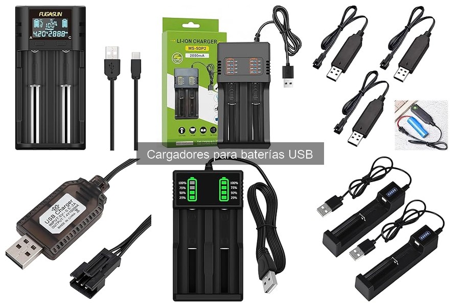 Consejos esenciales para usar cargadores de baterías USB