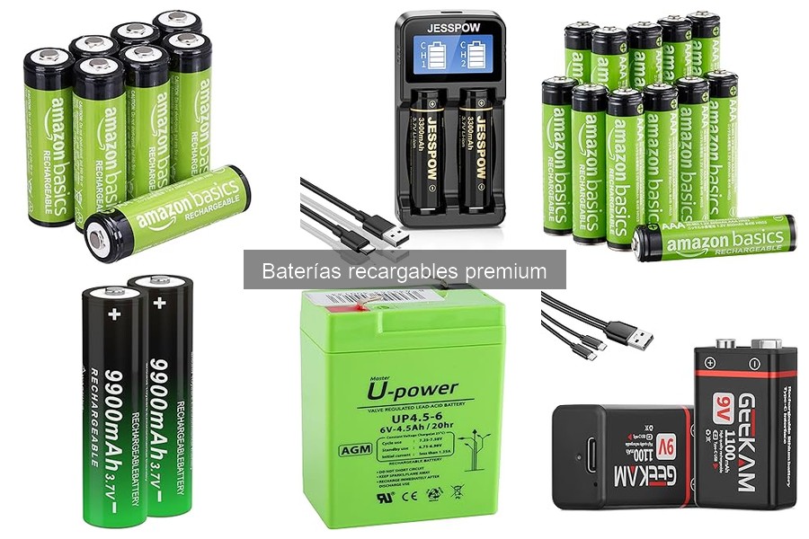Consejos para almacenar baterías recargables premium