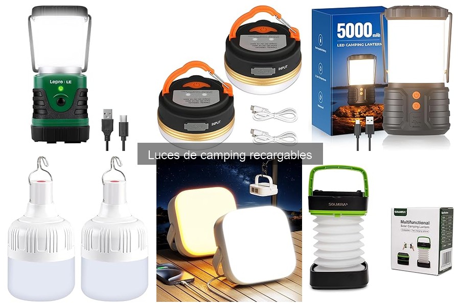 Consejos para Cuidar Luces de Camping Recargables
