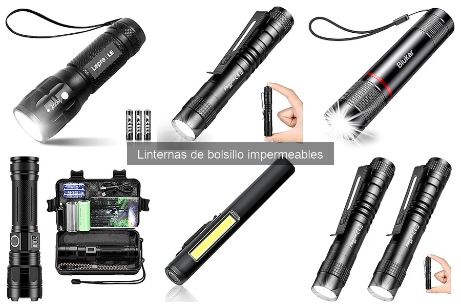 ** Consejos para el Mantenimiento de Linternas de Bolsillo Impermeables