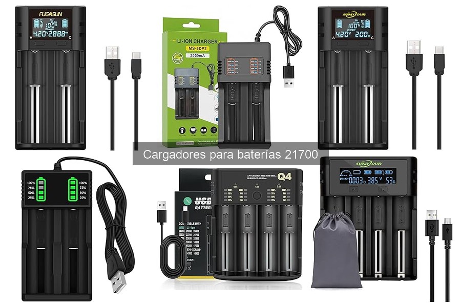 Consejos para mantener cargadores de baterías 21700 eficaces
