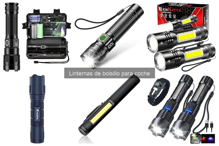Consejos para mantener linternas de bolsillo en el coche