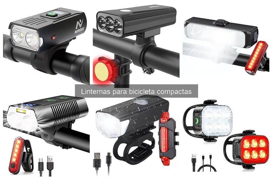 Consejos para mantener linternas para bicicleta compactas