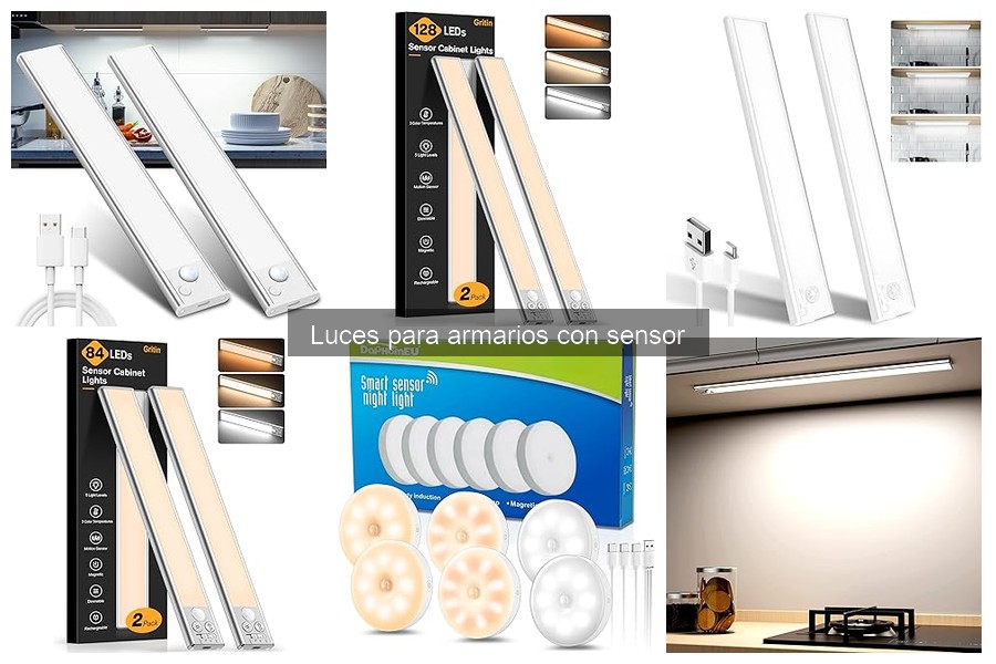 ¿Cuál es el mejor sensor para luces de armarios?