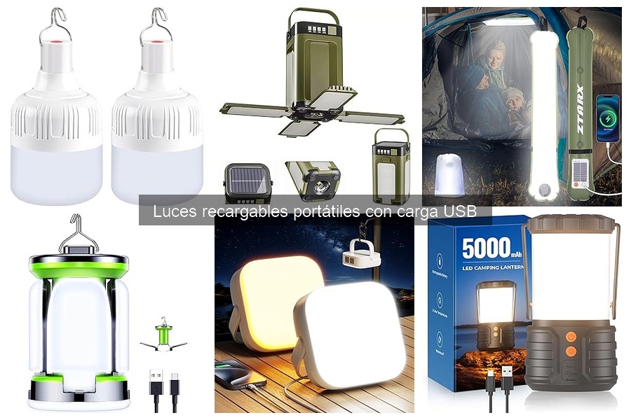 ¿Cuánto cuestan las luces recargables USB? Precios y ofertas