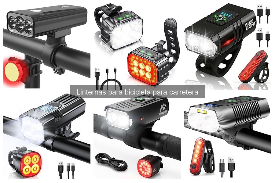 ¿Cuántos lúmenes necesita una linterna de bicicleta en carretera?