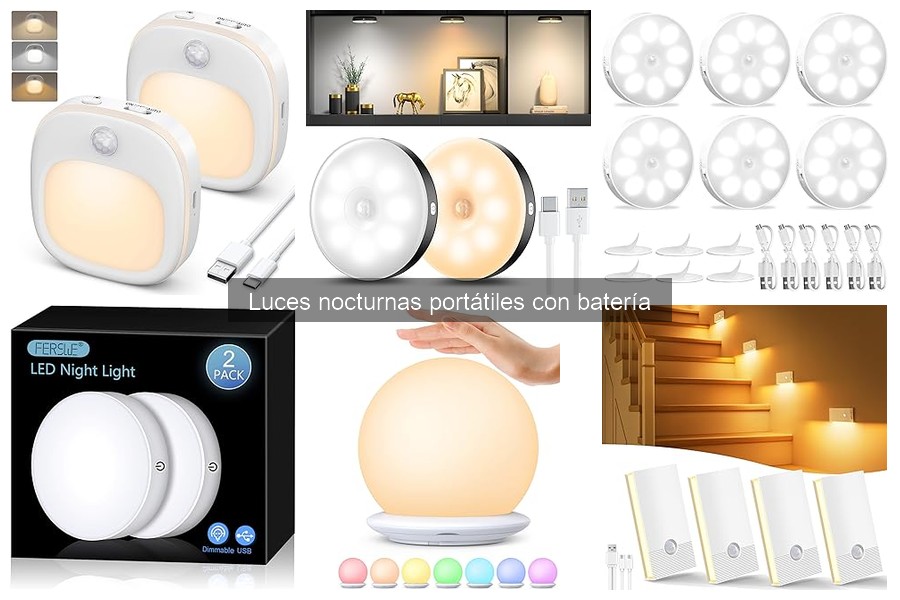 Cuidado y Mantenimiento de Luces Nocturnas Portátiles