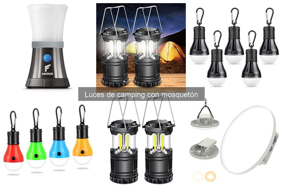 Cuidados y Mantenimiento de Luces de Camping con Mosquetón