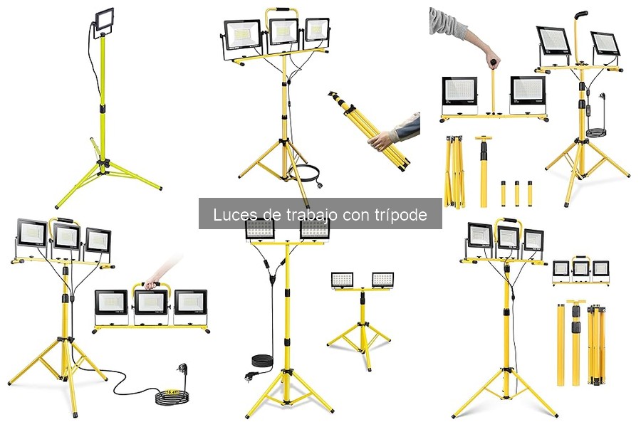 Cuidados y Mantenimiento de Luces de Trabajo con Trípode