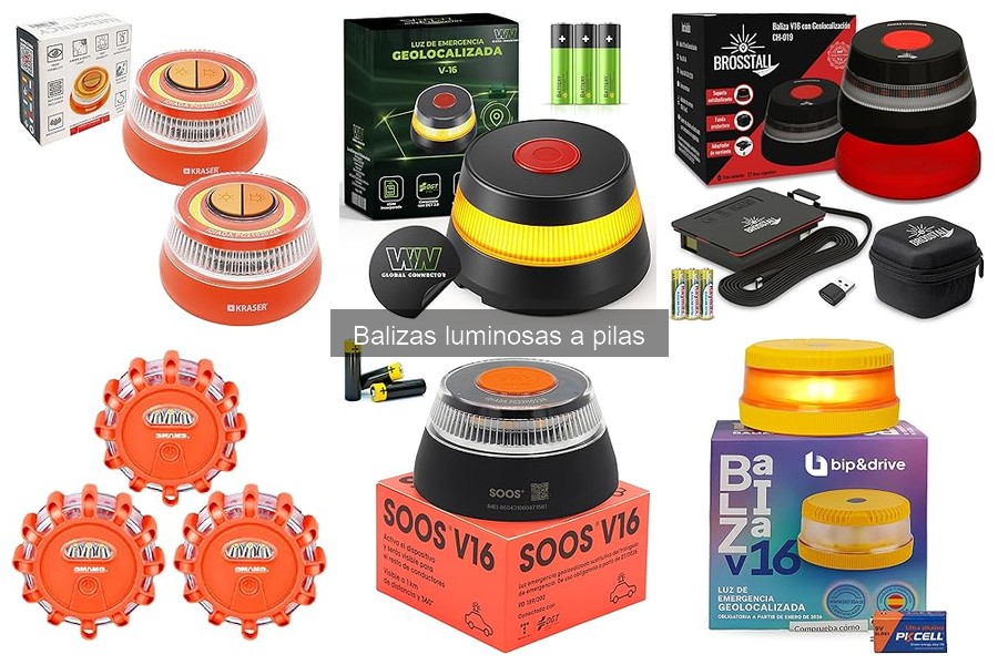 Diferencias entre balizas a pilas y recargables: guía 2023